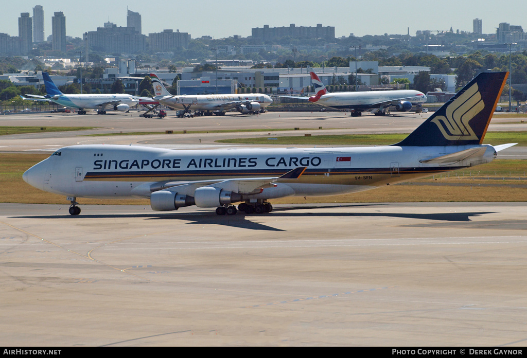 Aircraft Photo of 9V-SFN | Boeing 747-412F/SCD | Singapore Airlines Cargo | AirHistory.net #262119