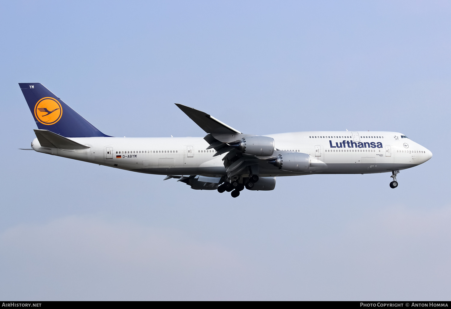 Aircraft Photo of D-ABYM | Boeing 747-830 | Lufthansa | AirHistory.net #262127