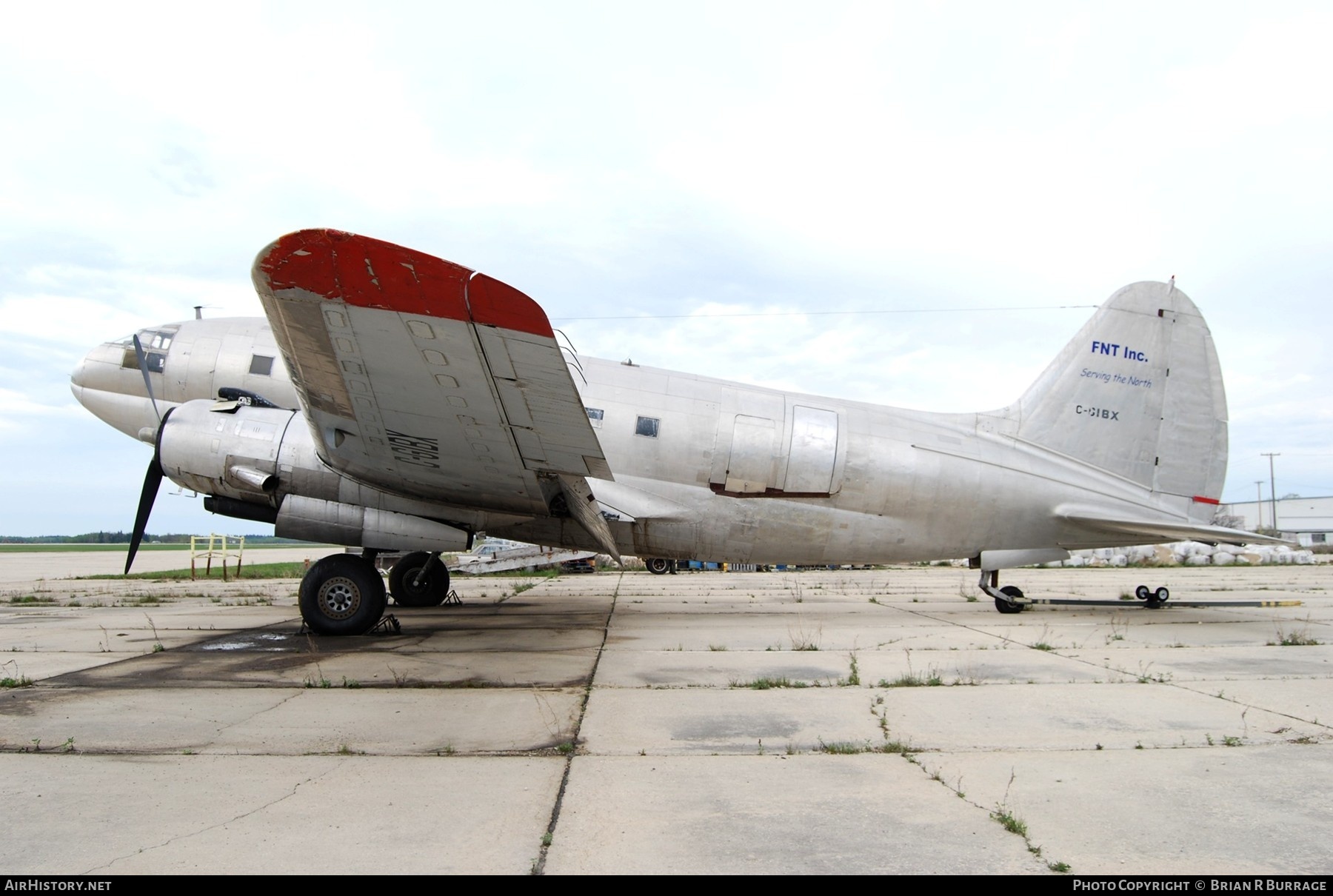 Aircraft Photo of C-GIBX | Curtiss C-46F Commando | FNT - First Nations Transportation | AirHistory.net #262143