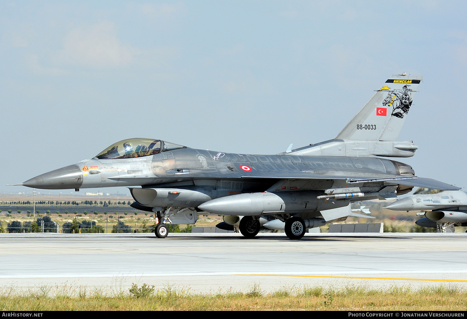 Aircraft Photo of 88-0033 | General Dynamics F-16CG Fighting Falcon | Turkey - Air Force | AirHistory.net #262161