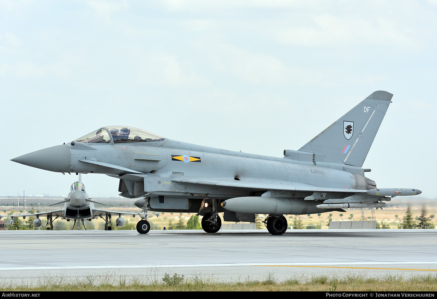 Aircraft Photo of ZJ933 | Eurofighter EF-2000 Typhoon FGR4 | UK - Air Force | AirHistory.net #262163