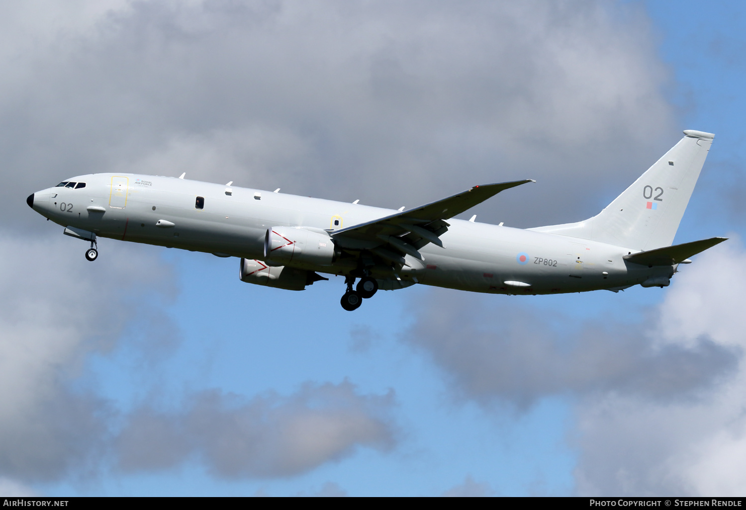 Aircraft Photo of ZP802 | Boeing P-8A Poseidon MRA1 | UK - Air Force | AirHistory.net #262188