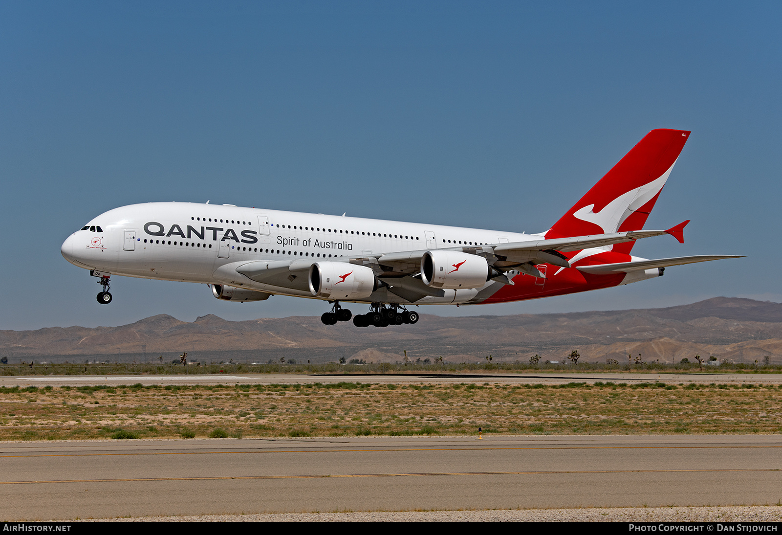 Aircraft Photo of VH-OQA | Airbus A380-842 | Qantas | AirHistory.net #262189