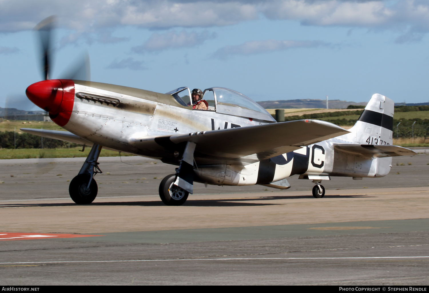 Aircraft Photo of G-SHWN / 413779 | North American P-51D Mustang | USA - Air Force | AirHistory.net #262190