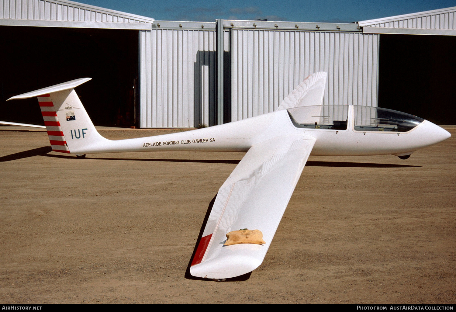 Aircraft Photo of VH-IUF / IUF | Grob G-103A Twin II | Adelaide Soaring Club | AirHistory.net #262199