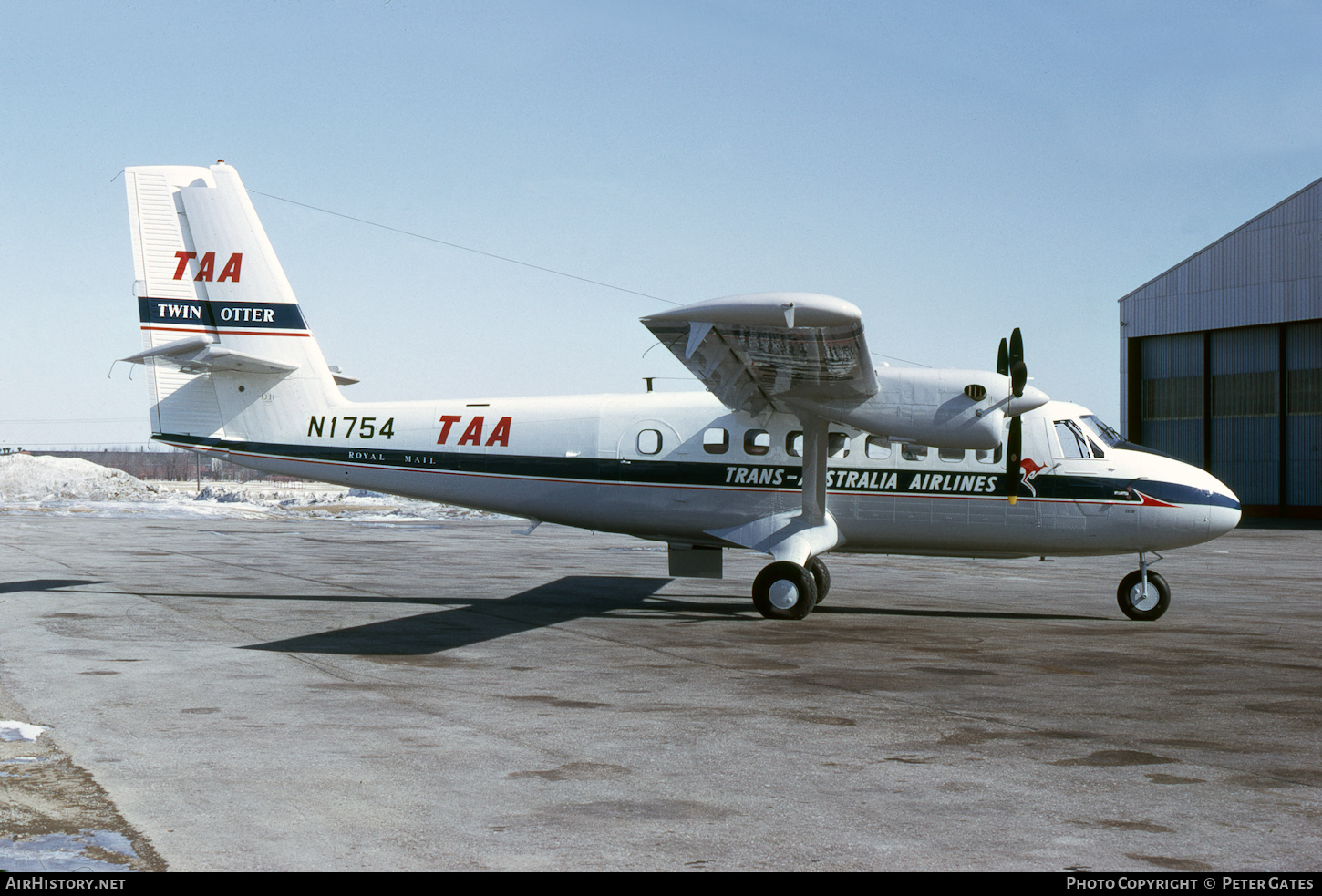 Aircraft Photo of N1754 | De Havilland Canada DHC-6-100 Twin Otter | Trans-Australia Airlines - TAA | AirHistory.net #262201