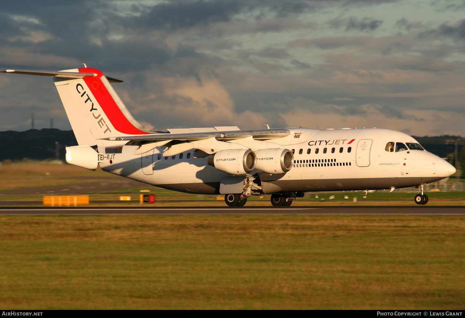 Aircraft Photo of EI-RJT | BAE Systems Avro 146-RJ85 | CityJet | AirHistory.net #262213