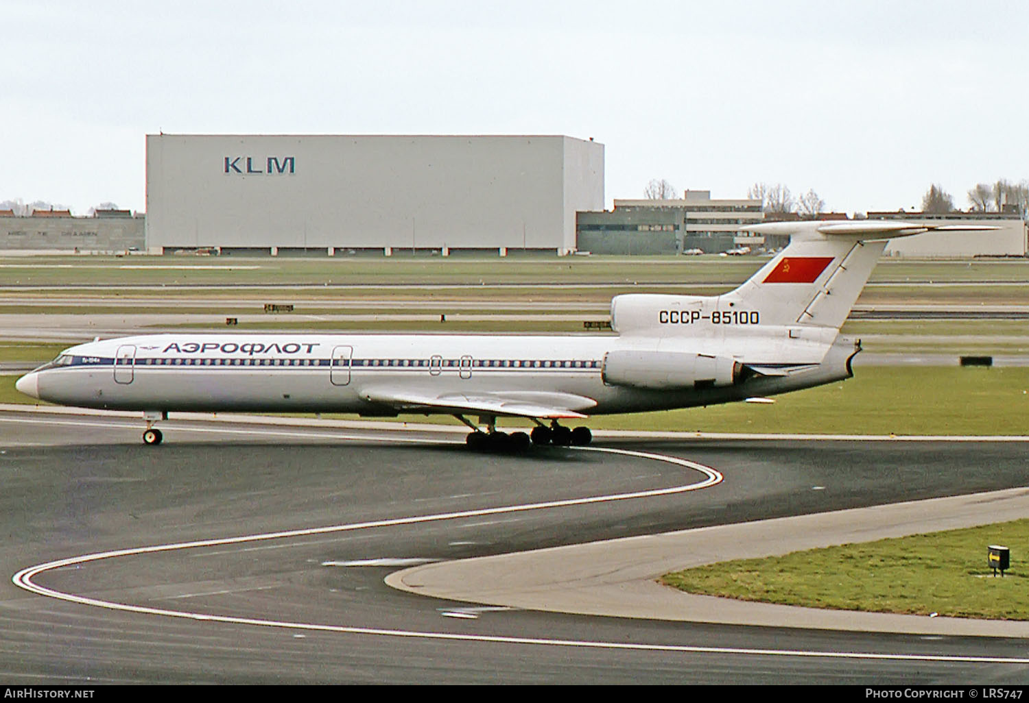Aircraft Photo of CCCP-85100 | Tupolev Tu-154A | Aeroflot | AirHistory.net #262229