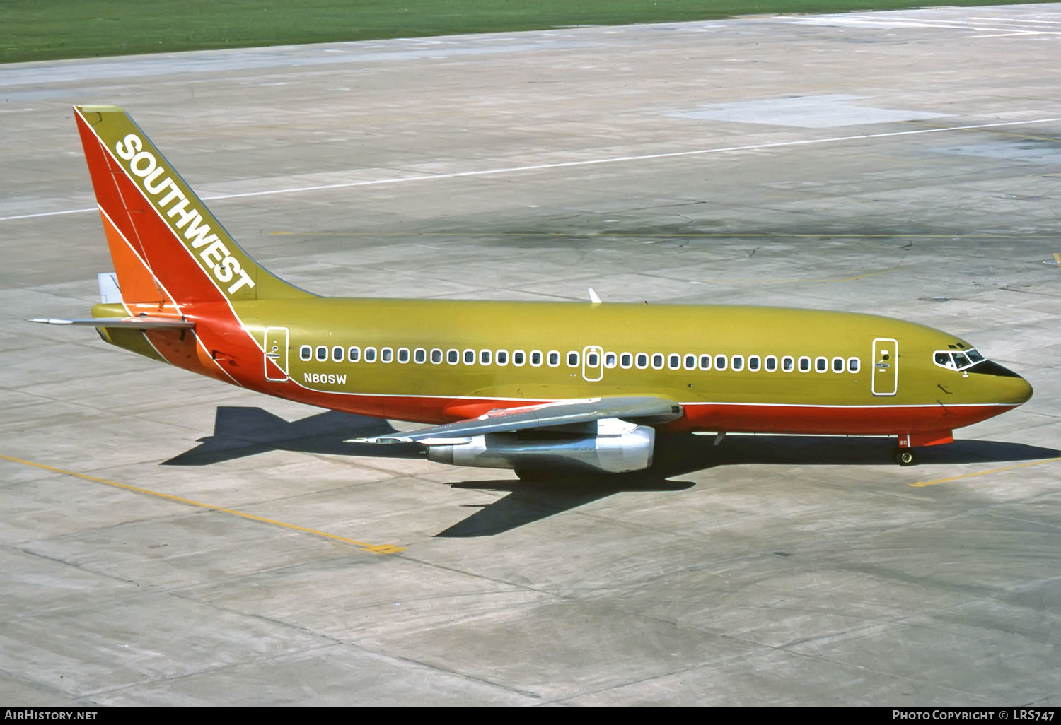 Aircraft Photo of N80SW | Boeing 737-2H4 | Southwest Airlines | AirHistory.net #262231