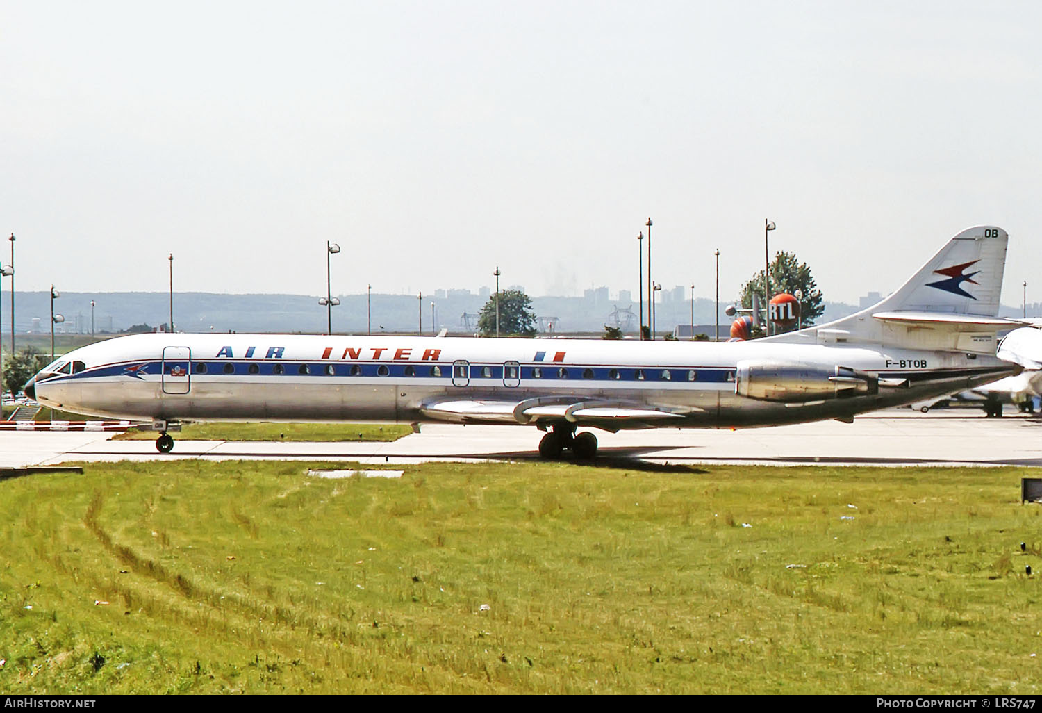 Aircraft Photo of F-BTOB | Aerospatiale SE-210 Caravelle 12 | Air Inter | AirHistory.net #262236