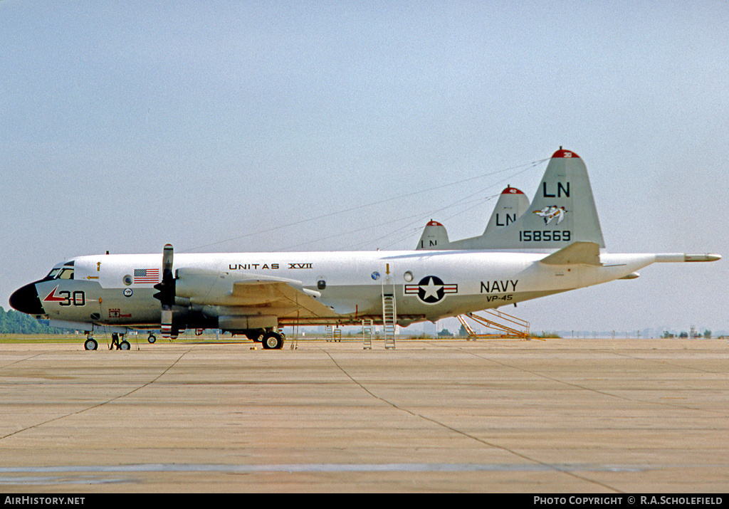 Aircraft Photo of 158569 | Lockheed P-3C Orion | USA - Navy | AirHistory.net #262243
