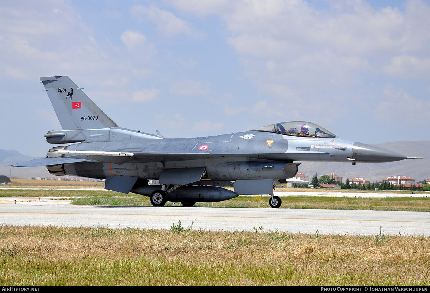 Aircraft Photo of 86-0070 | General Dynamics F-16C Fighting Falcon | Turkey - Air Force | AirHistory.net #262247