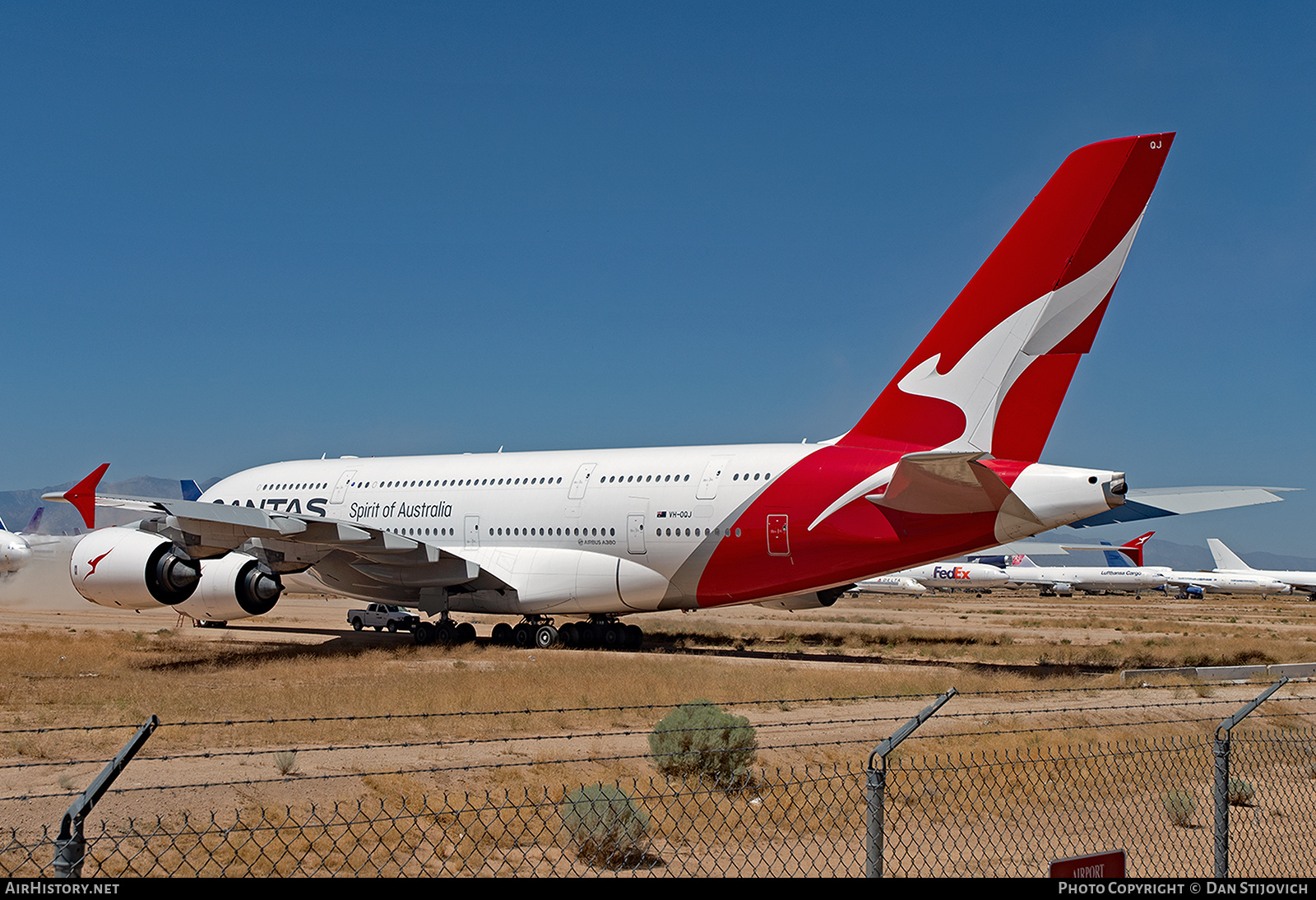 Aircraft Photo of VH-OQJ | Airbus A380-842 | Qantas | AirHistory.net #262248