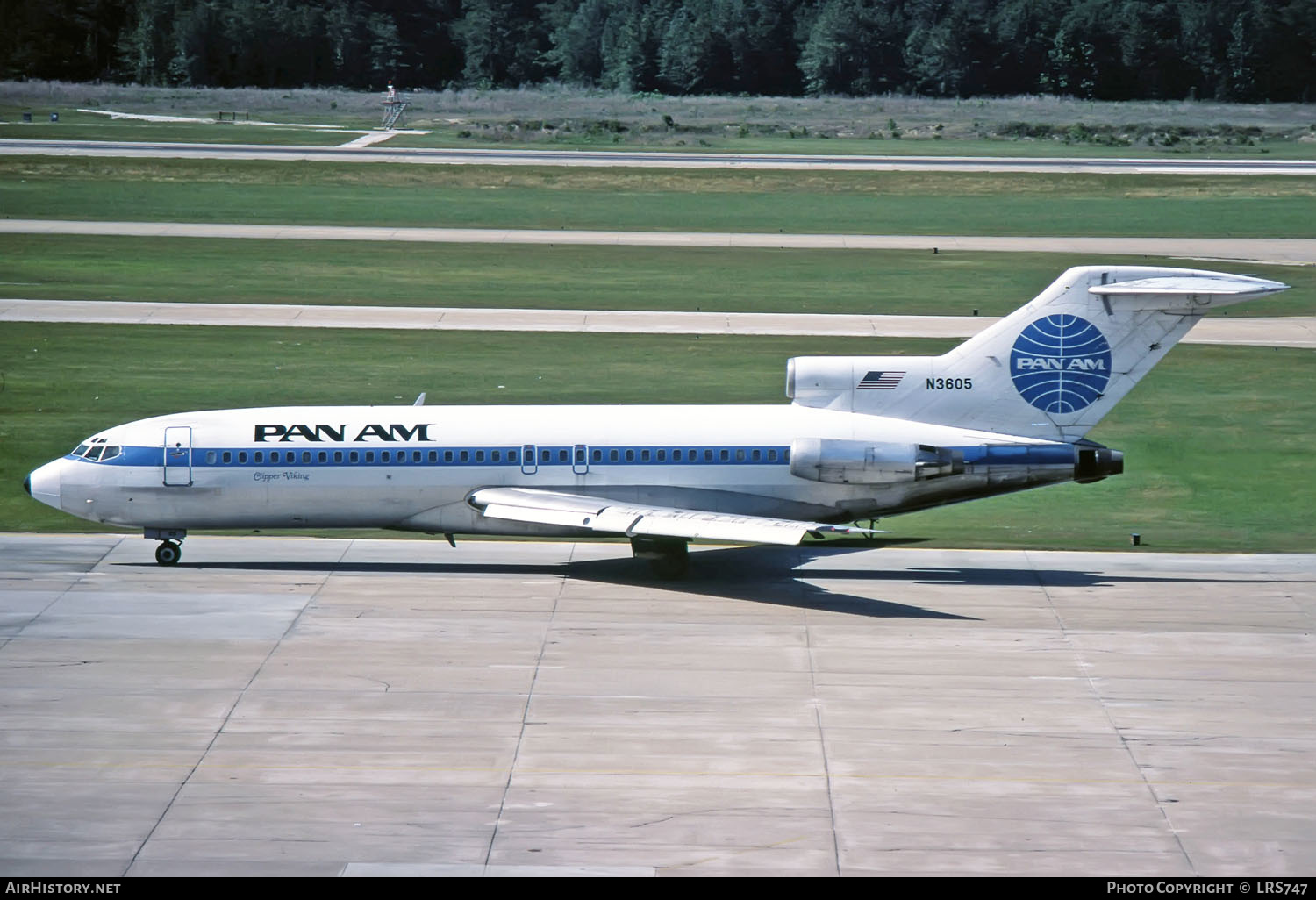 Aircraft Photo of N3605 | Boeing 727-51 | Pan American World Airways - Pan Am | AirHistory.net #262250