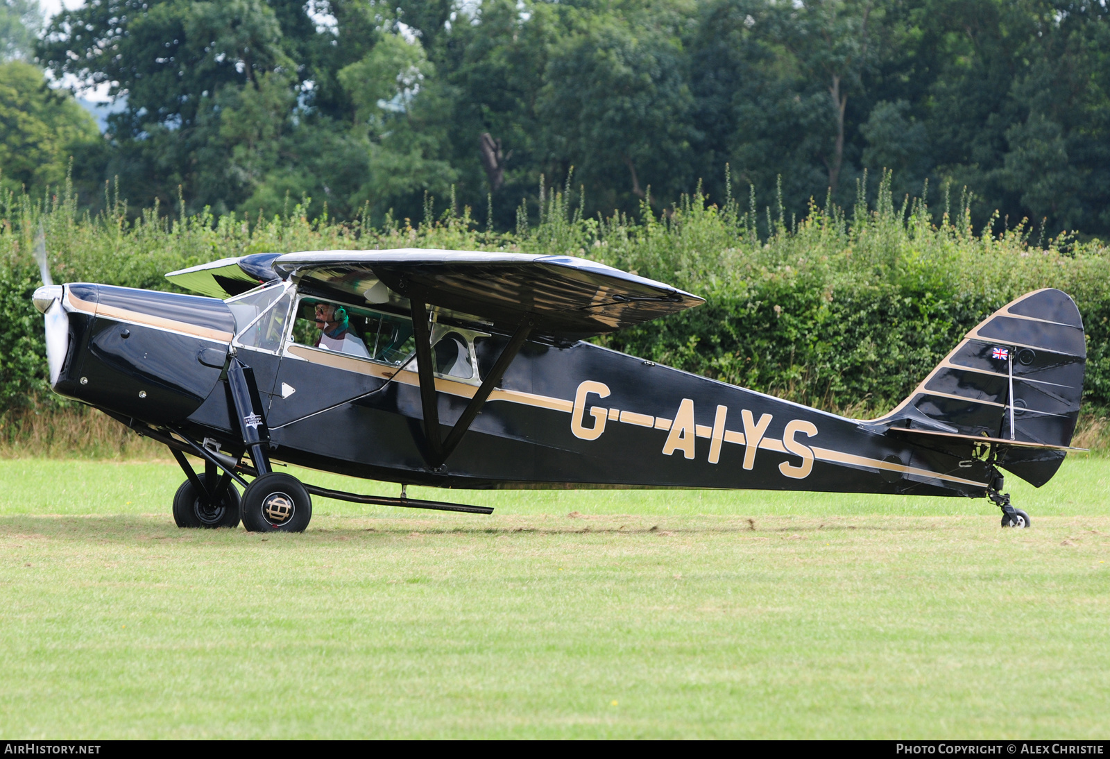 Aircraft Photo of G-AIYS | De Havilland D.H. 85 Leopard Moth | AirHistory.net #262258