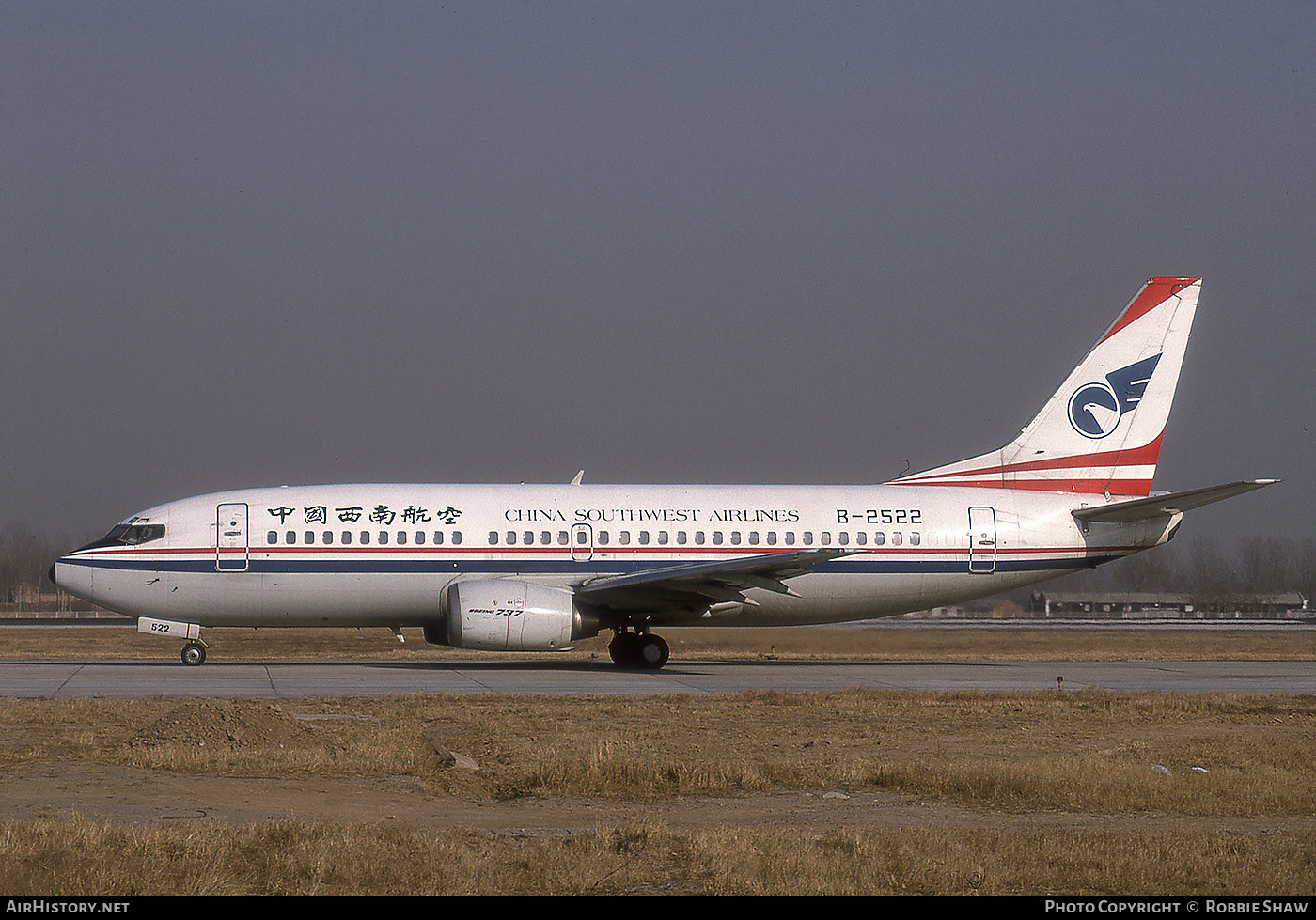 Aircraft Photo of B-2522 | Boeing 737-3Z0 | China Southwest Airlines | AirHistory.net #262281