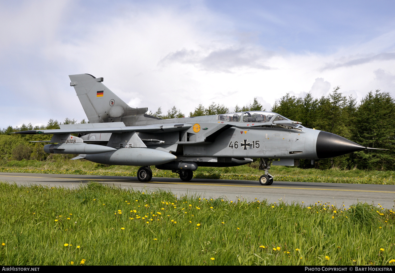 Aircraft Photo of 4615 | Panavia Tornado ECR | Germany - Air Force | AirHistory.net #262284