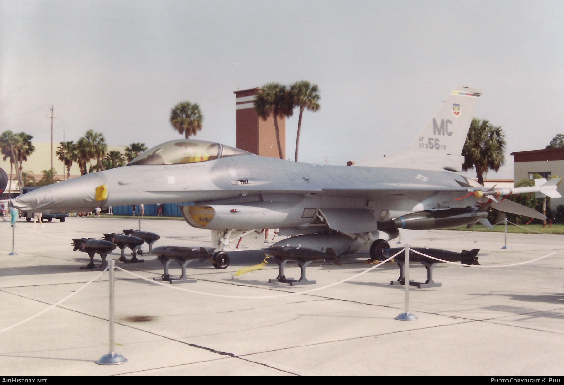 Aircraft Photo of 87-0256 / AF87-256 | General Dynamics F-16C Fighting Falcon | USA - Air Force | AirHistory.net #262303