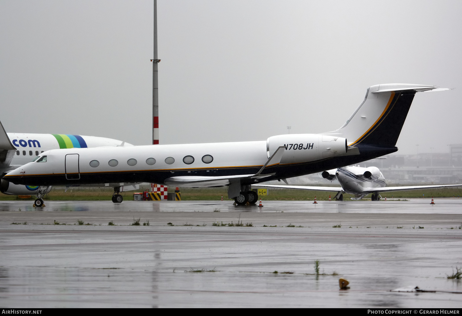 Aircraft Photo of N708JH | Gulfstream Aerospace G-V-SP Gulfstream G550 | AirHistory.net #262305