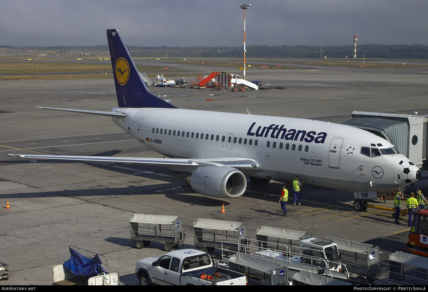 Aircraft Photo of D-ABIW | Boeing 737-530 | Lufthansa | AirHistory.net #262312