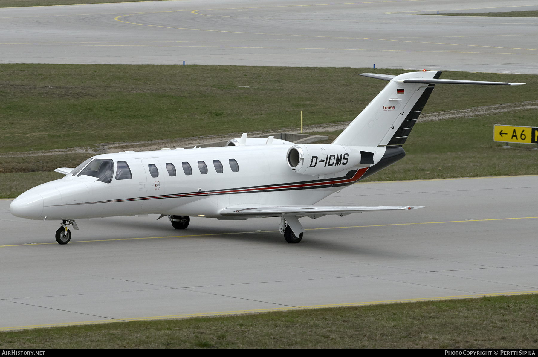 Aircraft Photo of D-ICMS | Cessna 525A CitationJet CJ2 | Brose Group | AirHistory.net #262321