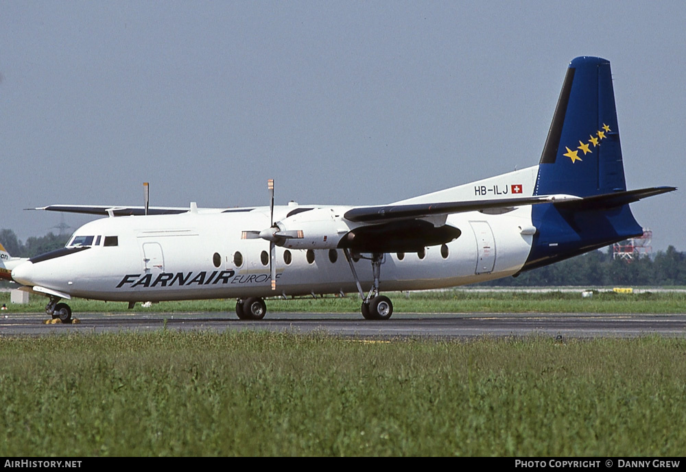 Aircraft Photo of HB-ILJ | Fokker F27-500 Friendship | Farnair Europe | AirHistory.net #262324