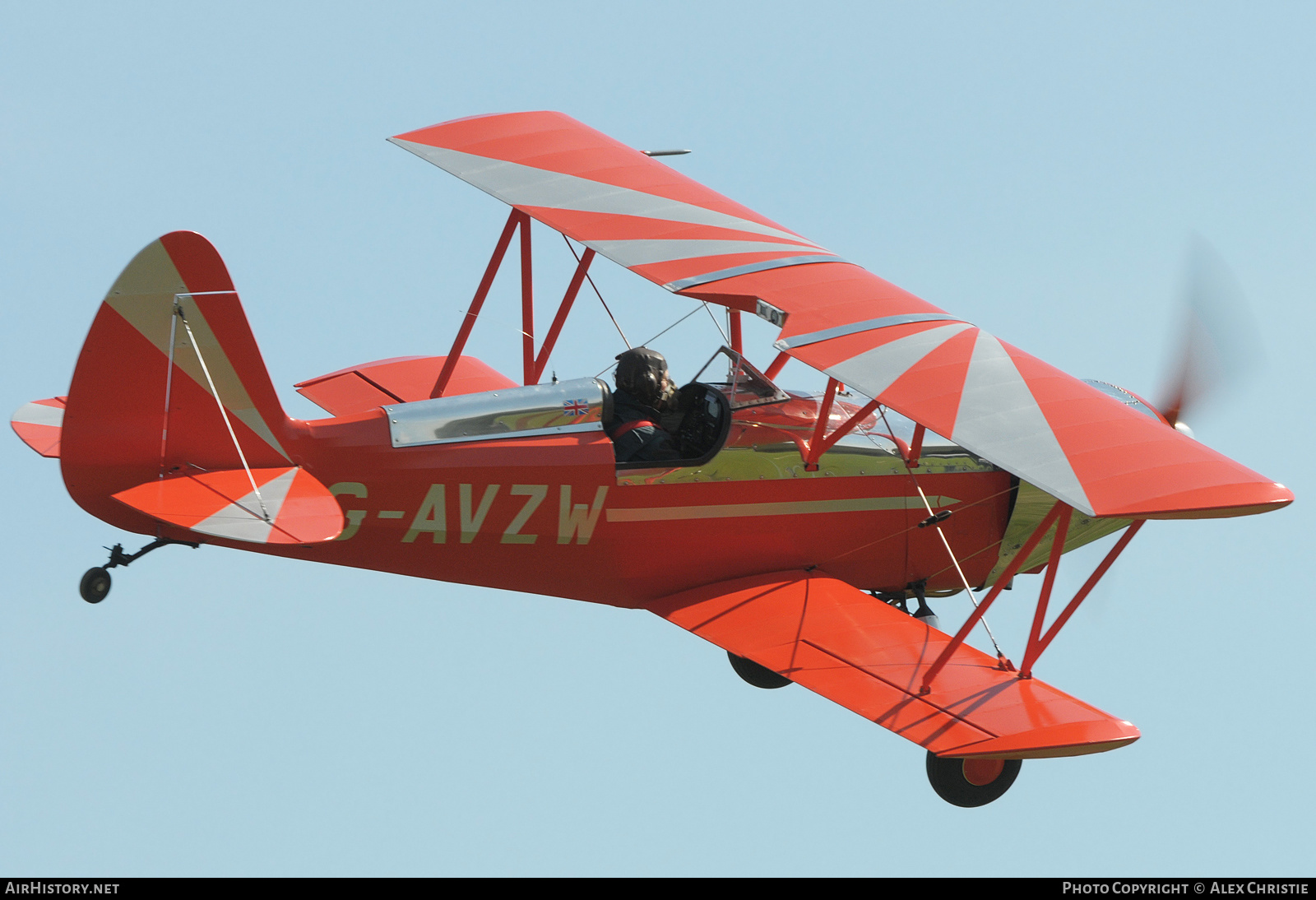 Aircraft Photo of G-AVZW | EAA Biplane Model B | AirHistory.net #262333