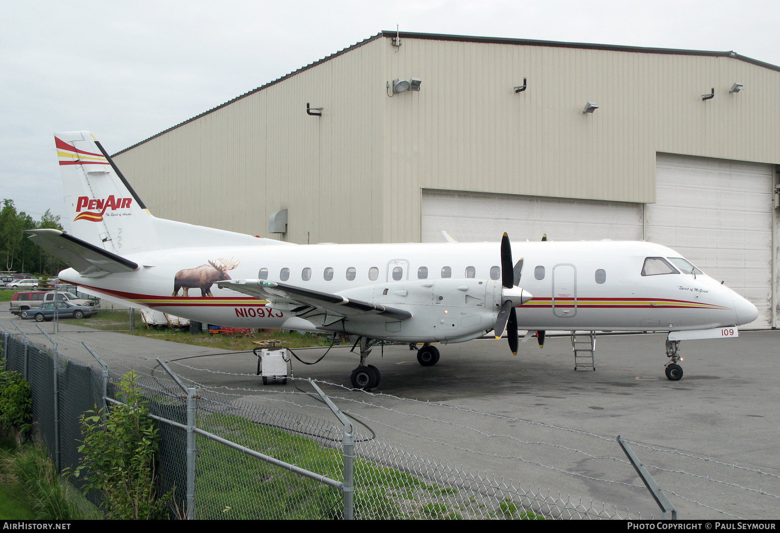 Aircraft Photo of N109XJ | Saab 340A | PenAir - Peninsula Airways | AirHistory.net #262334