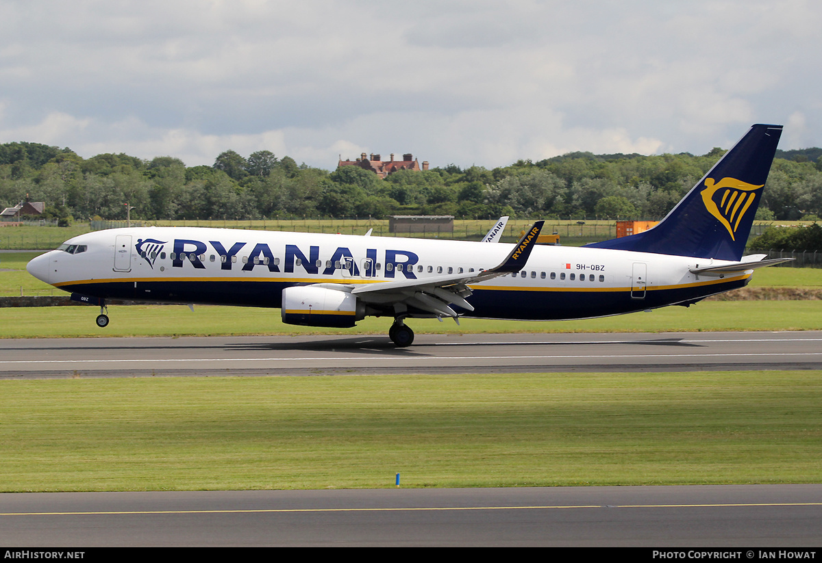 Aircraft Photo of 9H-QBZ | Boeing 737-8AS | Ryanair | AirHistory.net #262338