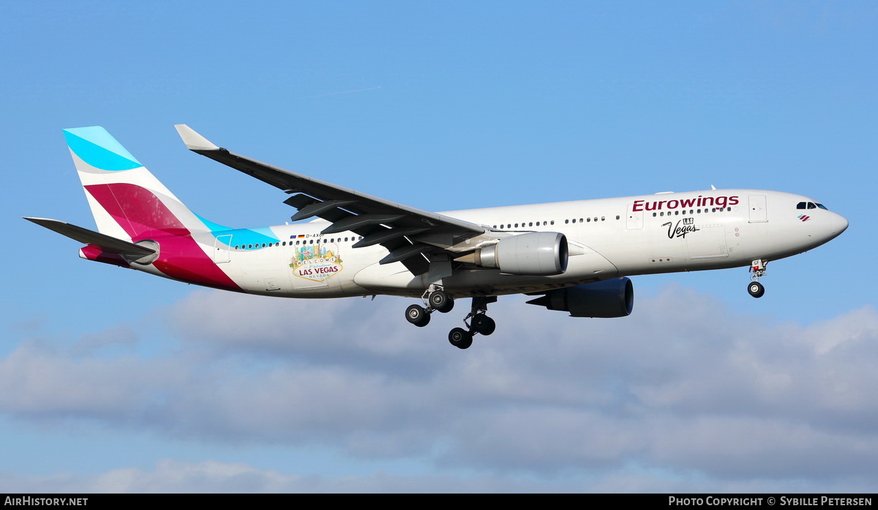 Aircraft Photo of D-AXGF | Airbus A330-203 | Eurowings | AirHistory.net #262343