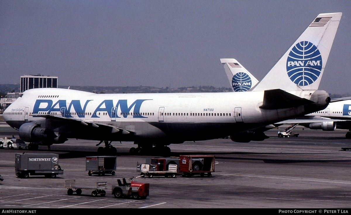 Aircraft Photo of N4710U | Boeing 747-122 | Pan American World Airways - Pan Am | AirHistory.net #262355
