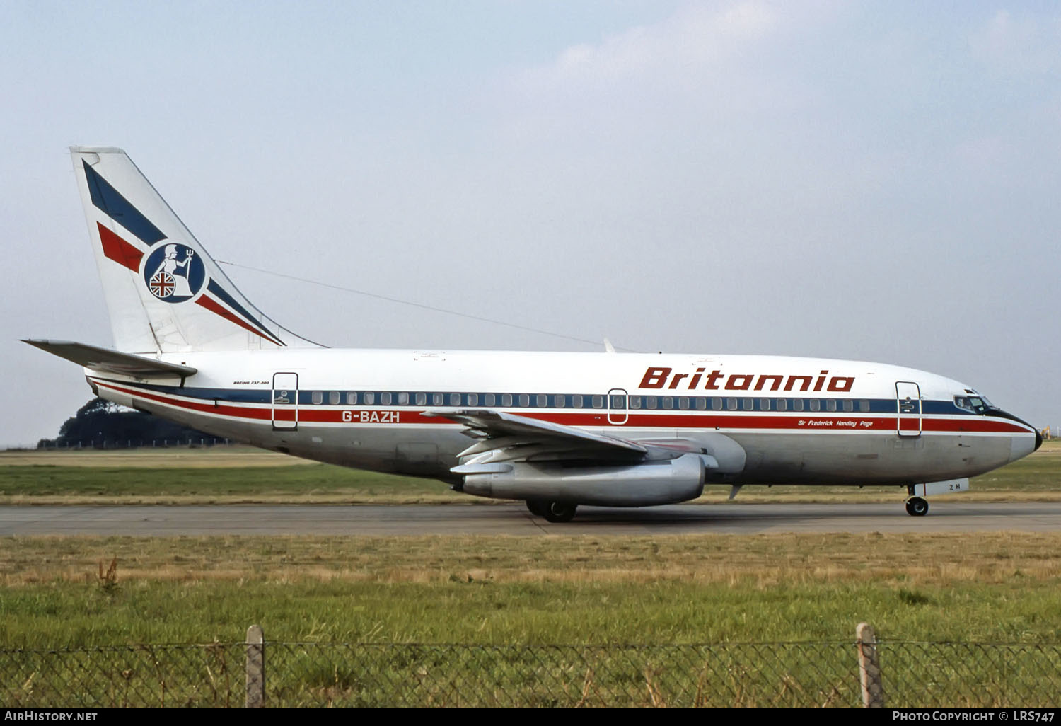 Aircraft Photo of G-BAZH | Boeing 737-204/Adv | Britannia Airways | AirHistory.net #262362