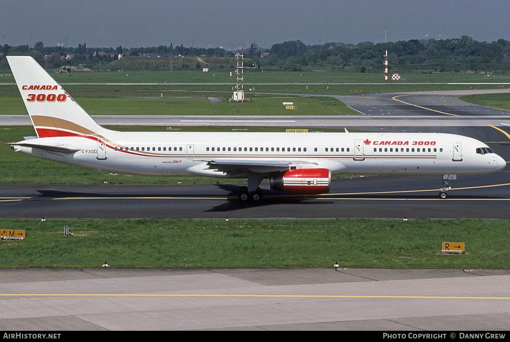 Aircraft Photo of C-FXOO | Boeing 757-28A | Canada 3000 | AirHistory.net #262371