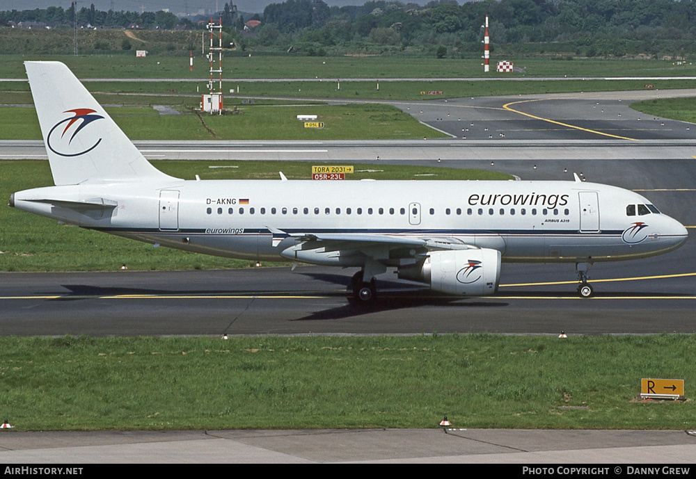 Aircraft Photo of D-AKNG | Airbus A319-112 | Eurowings | AirHistory.net #262372