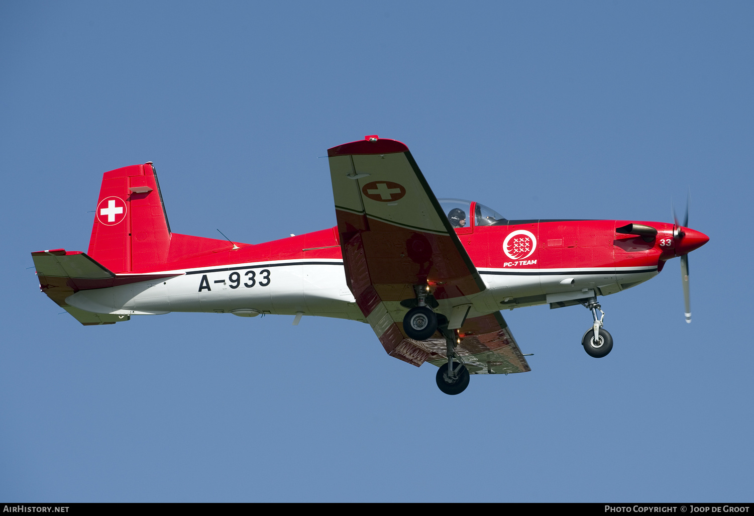 Aircraft Photo of A-933 | Pilatus NCPC-7 | Switzerland - Air Force | AirHistory.net #262400
