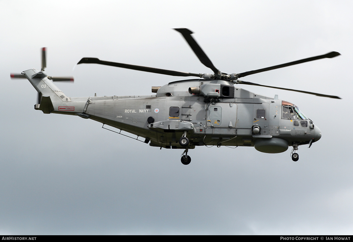 Aircraft Photo of ZH826 | EHI EH101-111 Merlin HM2 | UK - Navy | AirHistory.net #262405