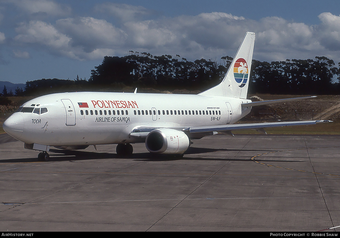Aircraft Photo of 5W-ILF | Boeing 737-3Q8 | Polynesian Airlines | AirHistory.net #262407