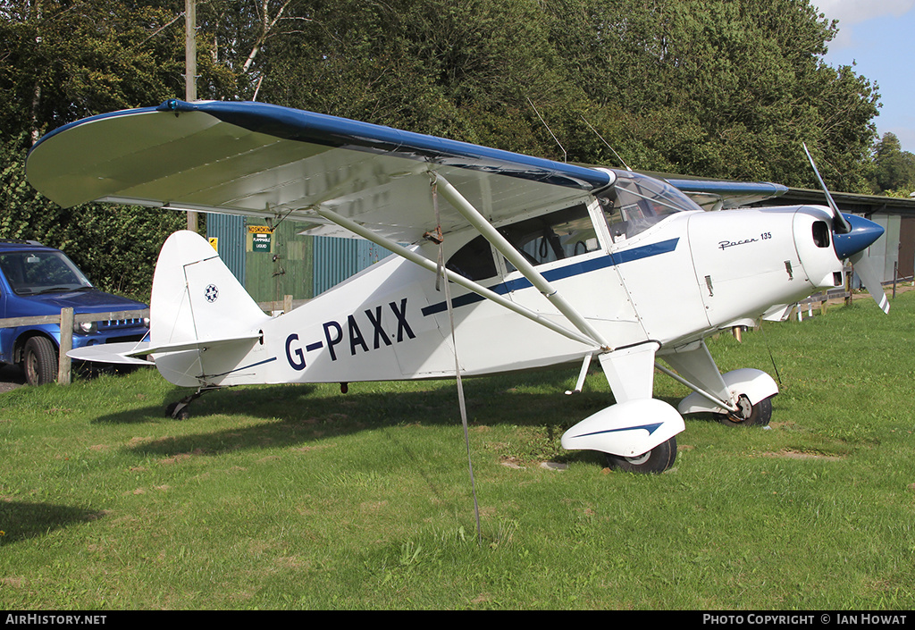Aircraft Photo of G-PAXX | Piper PA-20-135 Pacer | AirHistory.net #262425