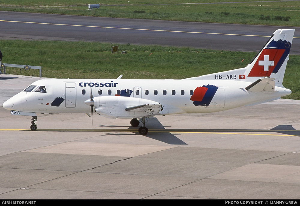 Aircraft Photo of HB-AKB | Saab 340B | Crossair | AirHistory.net #262432