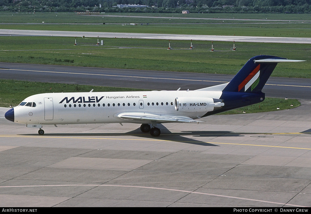 Aircraft Photo of HA-LMD | Fokker 70 (F28-0070) | Malév - Hungarian Airlines | AirHistory.net #262434