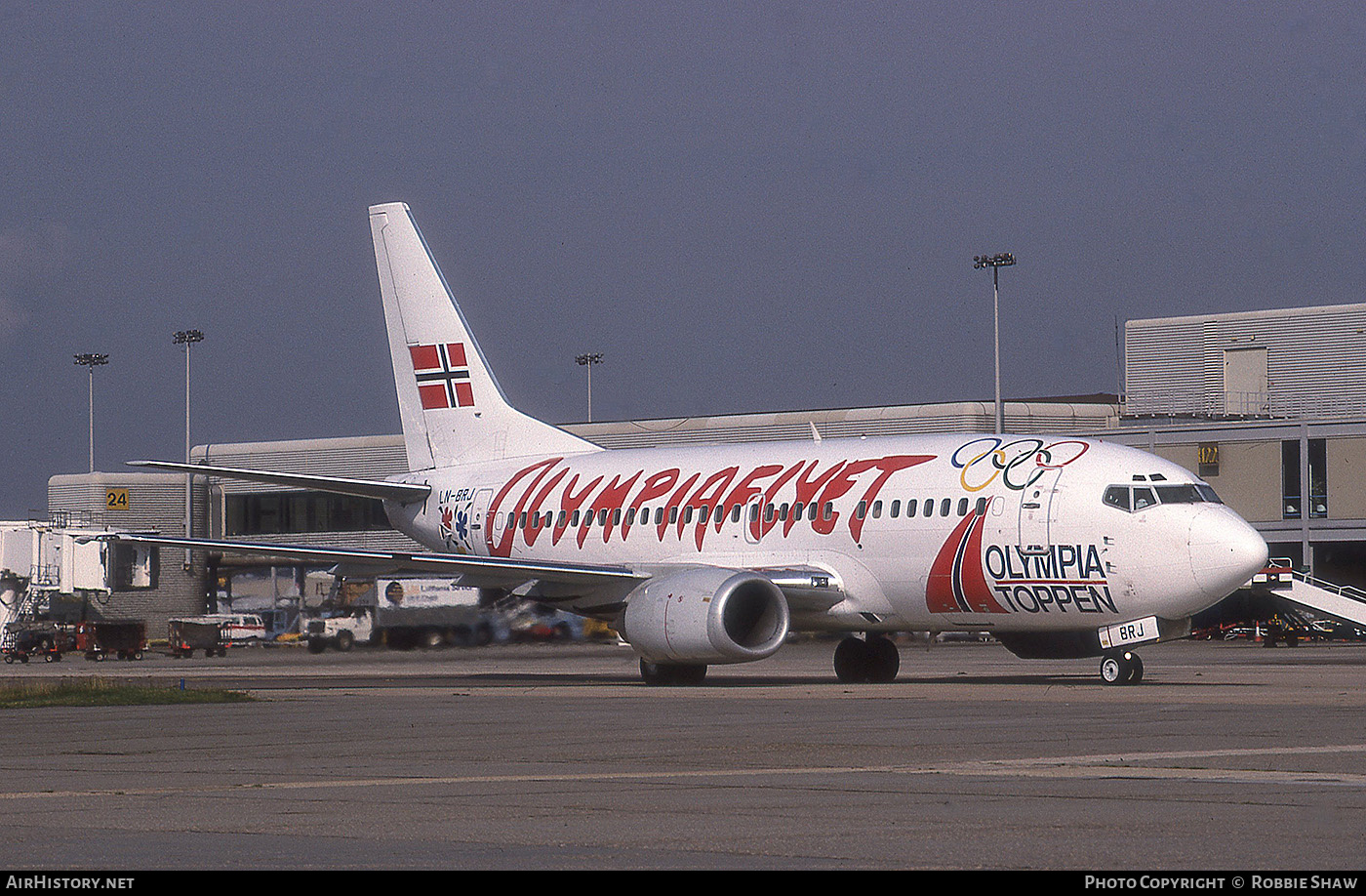 Aircraft Photo of LN-BRJ | Boeing 737-505 | Braathens SAFE | AirHistory.net #262437