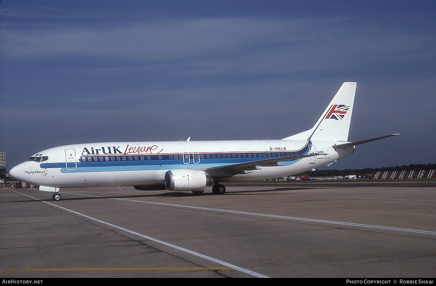 Aircraft Photo of G-UKLB | Boeing 737-4Y0 | Air UK Leisure | AirHistory.net #262449