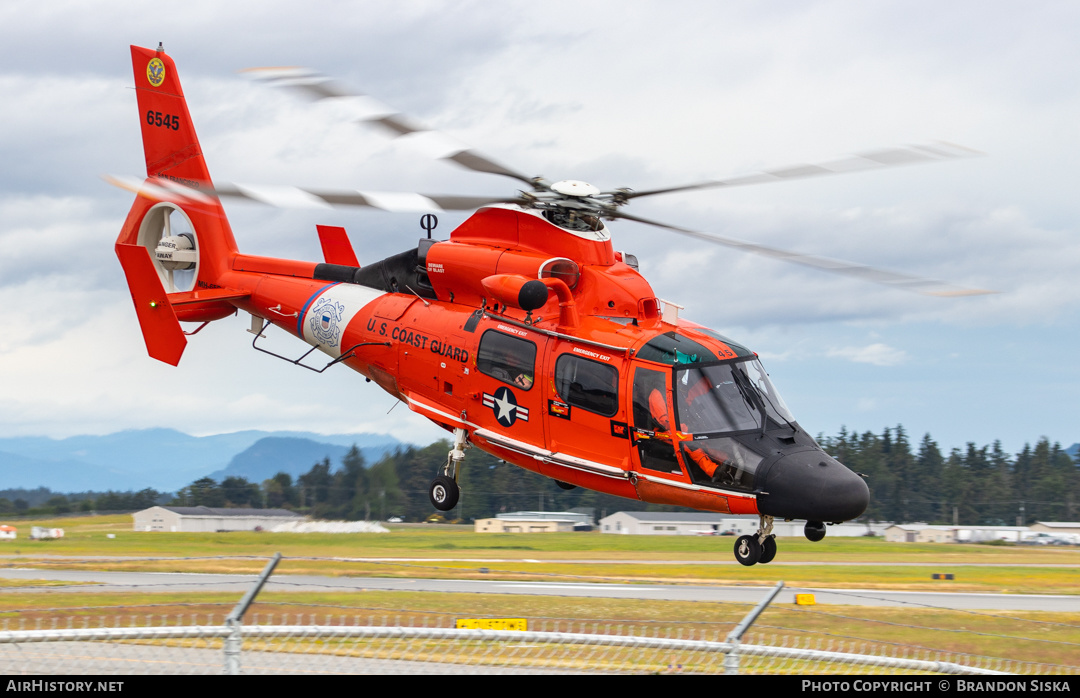 Aircraft Photo of 6545 | Aerospatiale HH-65C Dolphin | USA - Coast Guard | AirHistory.net #262461