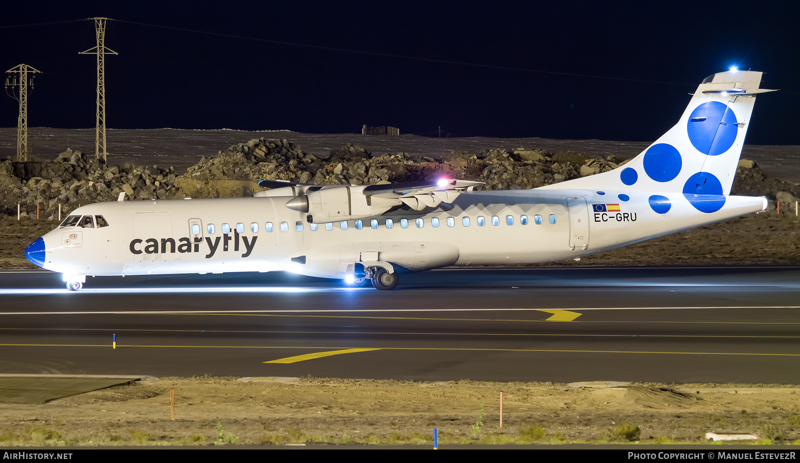 Aircraft Photo of EC-GRU | ATR ATR-72-202 | Canaryfly | AirHistory.net #262462