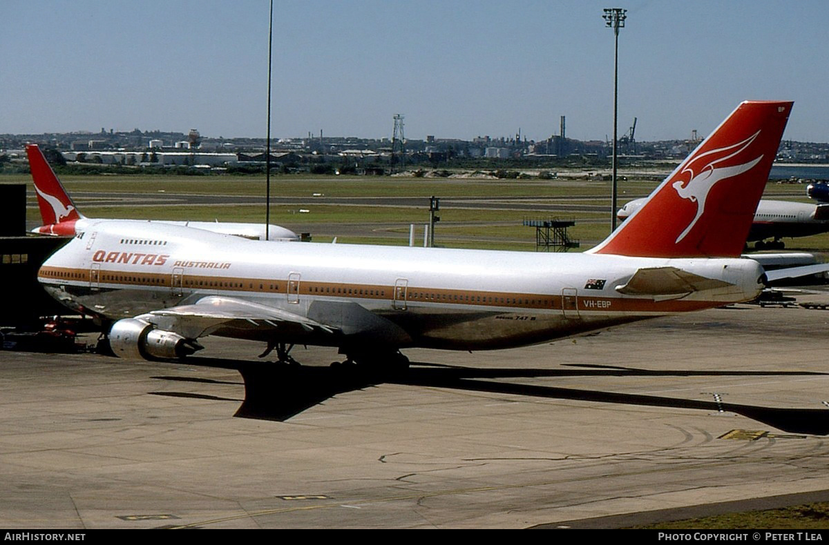 Aircraft Photo of VH-EBP | Boeing 747-238B | Qantas | AirHistory.net #262463