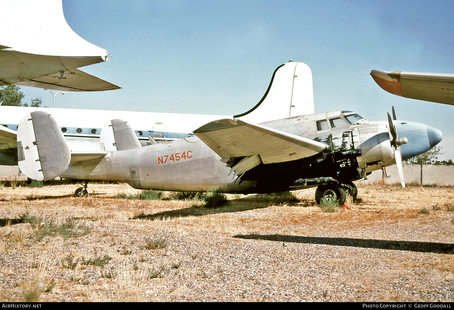 Aircraft Photo of N7454C | Lockheed PV-2D Harpoon | AirHistory.net #262503