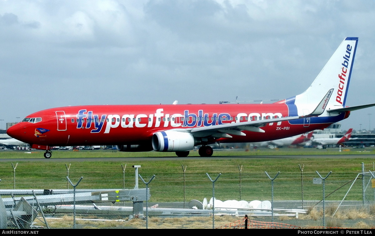 Aircraft Photo of ZK-PBI | Boeing 737-8FE | Pacific Blue Airlines | AirHistory.net #262512