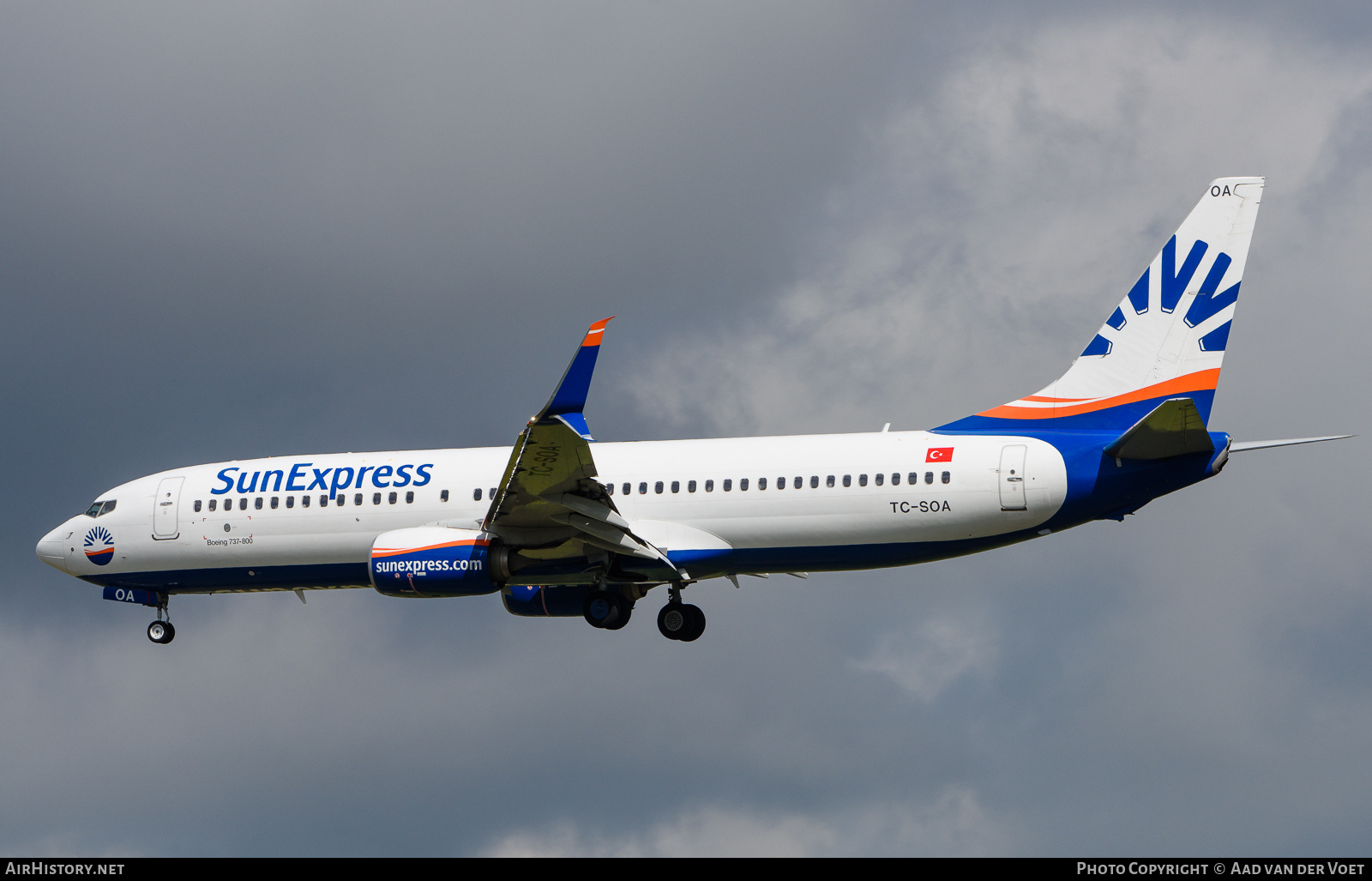 Aircraft Photo of TC-SOA | Boeing 737-8HC | SunExpress | AirHistory.net #262513