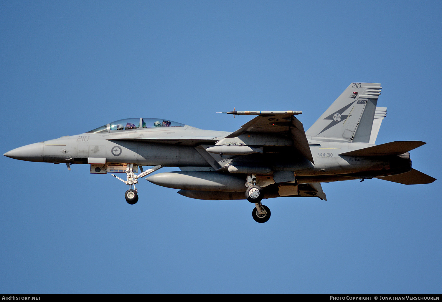 Aircraft Photo of A44-210 | Boeing F/A-18F Super Hornet | Australia - Air Force | AirHistory.net #262534