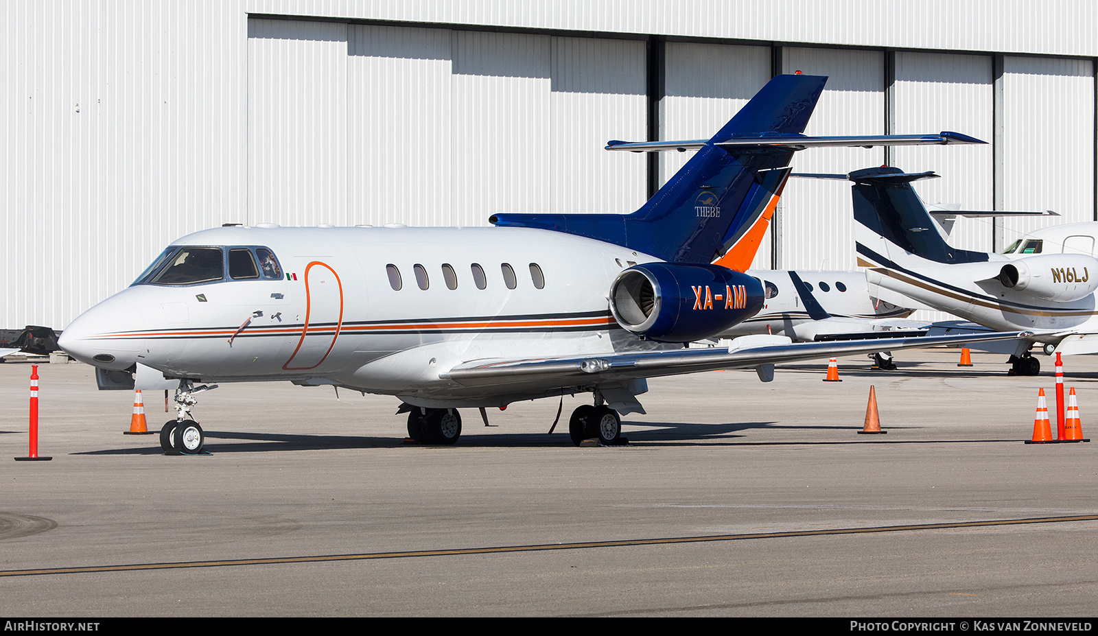 Aircraft Photo of XA-AMI | British Aerospace HS-125-700A | Thebe Ingeniería y Consultoría | AirHistory.net #262536